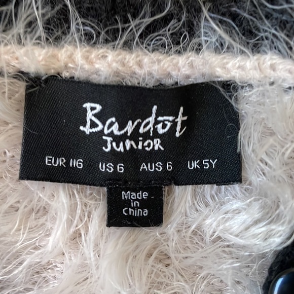 Bardot Junior fuzzy Cardigan US6 - Picture 6 of 15